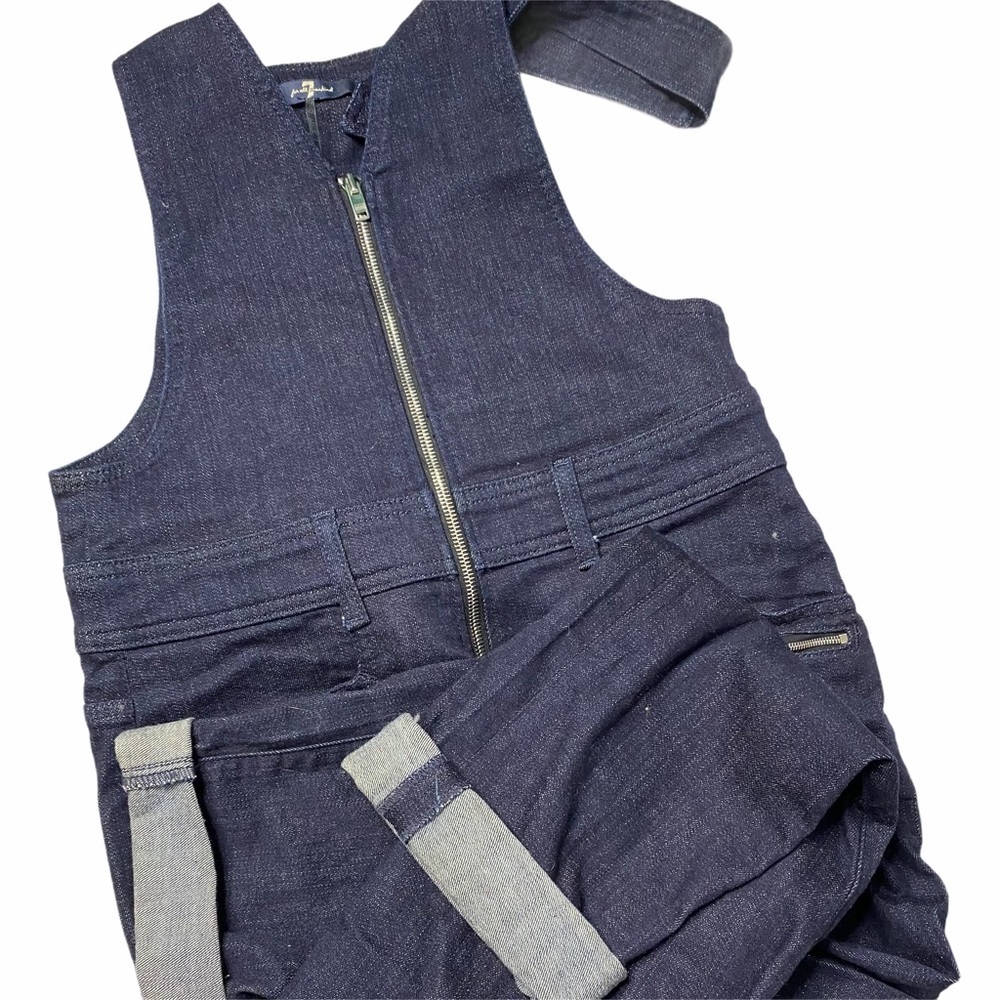7 FOR ALL MANKIND DENIM JUMPSUIT
